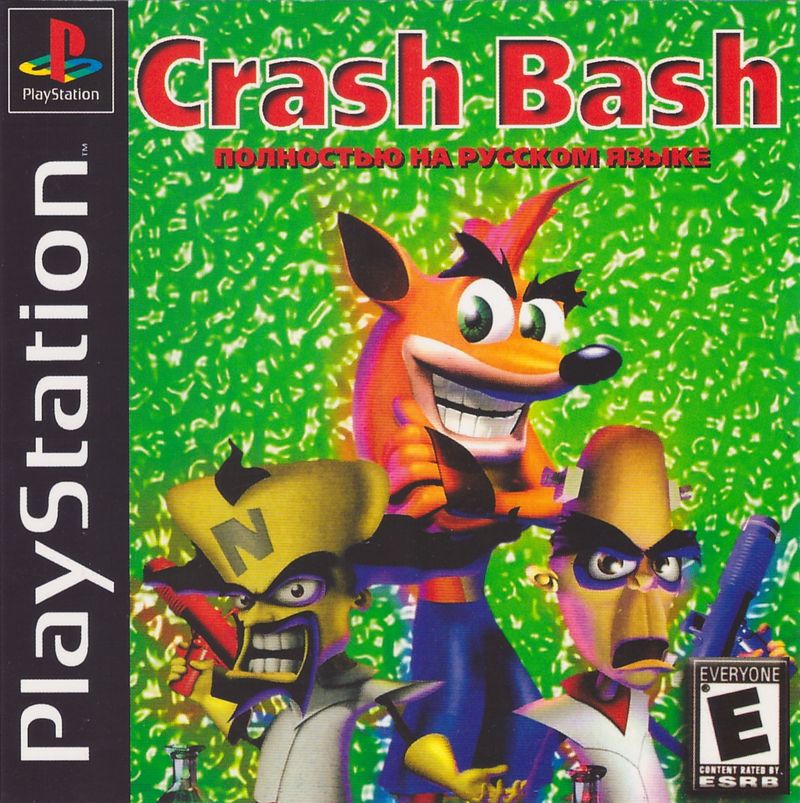 Перевод игры Crash Bash (RUS01116) (All Right) для PlayStation 1 (PS1